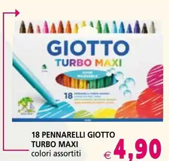 Il Gigante 18 pennari giotto turbo maxi offerta