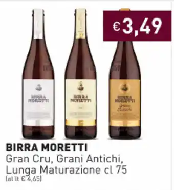 Prezzemolo e Vitale Moretti Birra Gran Cru, Grani Antichi, Lunga Maturazione 75cl offerta