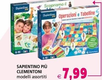 Il Gigante Sapientino più clementoni offerta