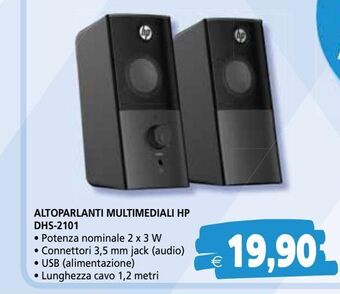 Il Gigante Altoparlanti multimediali hp dhs-2101 offerta