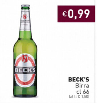 Prezzemolo e Vitale Beck's Birra 66cl offerta