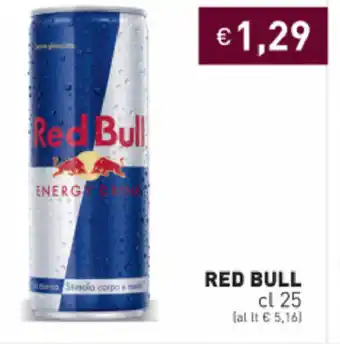 Prezzemolo e Vitale Red Bull Energy Drink 25cl offerta