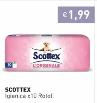 Prezzemolo e Vitale Scottex Igienica x10 Rotoli offerta