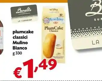 Borello Supermercati Mulino Bianco Plum cake offerta