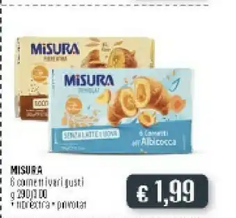 Deco Supermercati Misura Cornetti Alla Crema 300 G(ml) offerta
