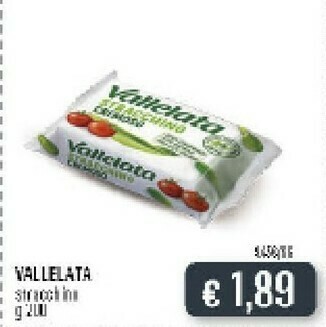 Deco Supermercati Vallelata Stracchino Biologico offerta