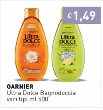 Prezzemolo e Vitale Garnier Ultra Dolce Bagnodoccia 500ml offerta