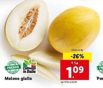 Lidl Melone giallo offerta