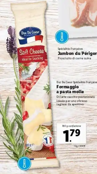 Lidl Formaggio a pasta molle offerta