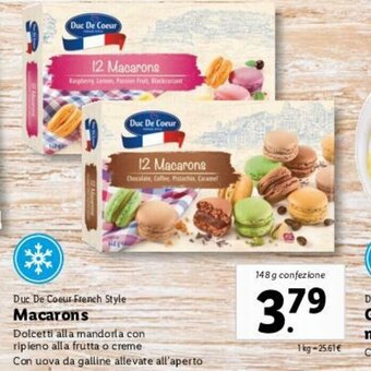 Lidl Macarons 148g offerta