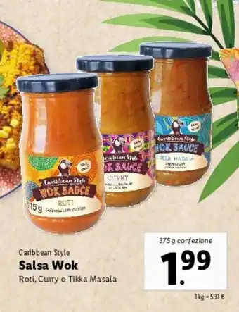 Carribean Style Salsa Wok 375g
