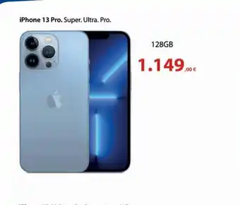Euronics Iphone 13 pro super ultra pro 128 gb offerta