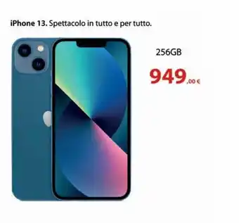 Euronics Iphone 13 spettacolo in tutto e per tutto 256 gb offerta