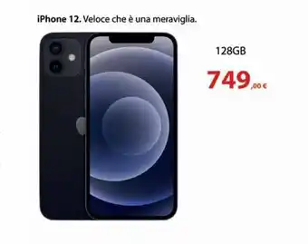Euronics Iphone 12 veloce che e una meraviglia 128 gb offerta