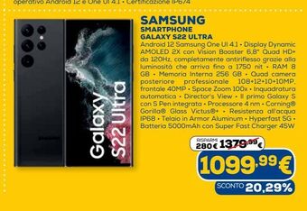 Samsung smartphone galaxy s22 ultra