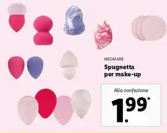 Lidl Miomare Spugnetta per make up offerta
