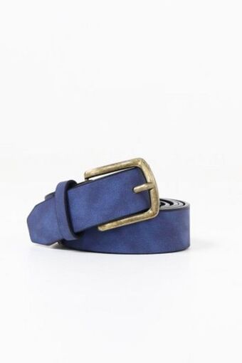Sonny Bono Cintura basic effetto pelle cobalto offerta