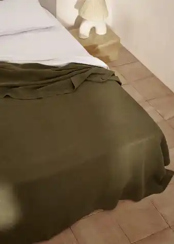 Copriletto 100% lino lavato