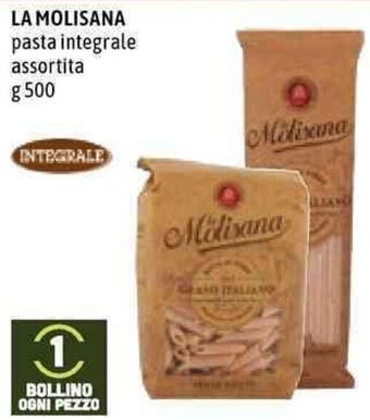 Emi Supermercati La Molisana pasta integrale assortita g 500 offerta