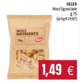 Emi Supermercati Selex Noci Sgusciate g 75 offerta