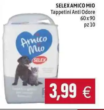 Emi Supermercati Selex Amico Mio Tappetini Anti Odore 60x90 pz 10 offerta