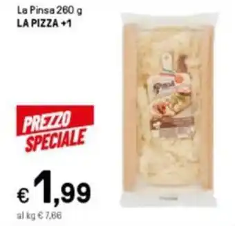 Iper La Grande La Pizza +1 La Pinsa 260 g offerta