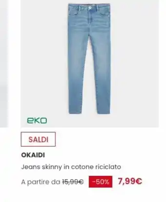 Okaidi Jeans donna offerta
