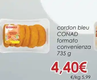 Conad Cordon bleu conad formato convenienza offerta