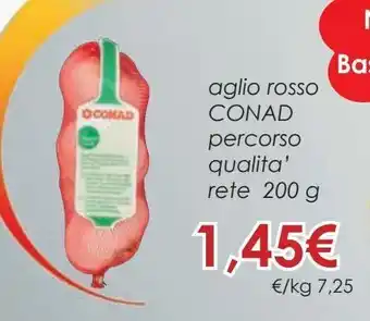 Conad Aglio rosso conad percorso qualità rete offerta
