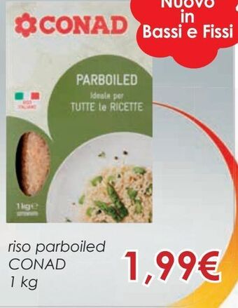 Riso parboiled conad 1 kg