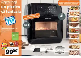 Lidl Friggitrice ad aria calda 9 in 1 silvercrest kitchen tools offerta