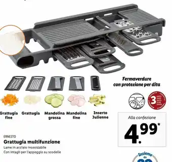 Lidl Grattugia multifunzione ernesto offerta