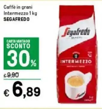 Iper La Grande Segafredo Caffè in grani Intermezzo 1 kg offerta