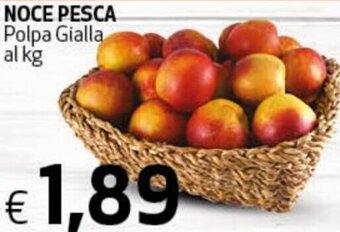 Coop Radenza Noce Pesca Polpa Gialla offerta