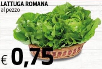 Coop Radenza Lattuga Romana offerta