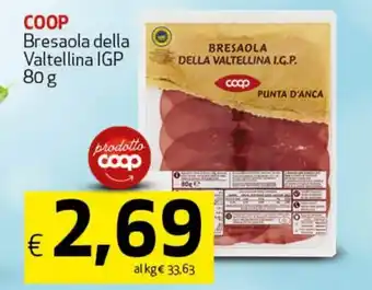 Coop Bresaola della Valtellina IGP 80 g