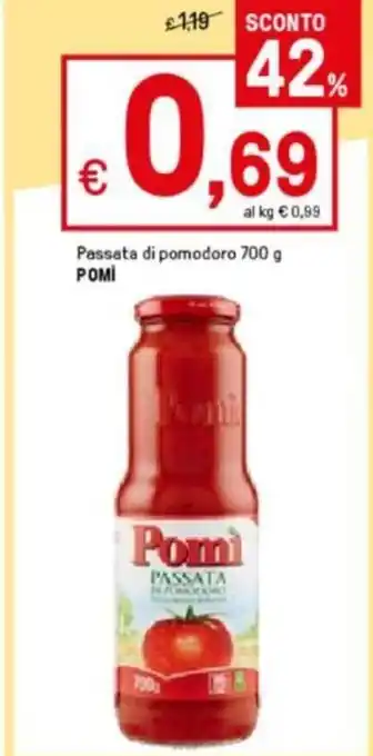 Iper La Grande Pomì Passata di Pomodoro 700 g offerta