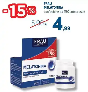 Frau Melatonina confezione da 150 compresse
