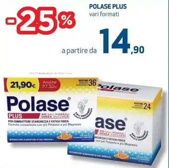 Polase Plus vari formati
