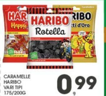 Eurospar Haribo Caramelle vari tipi 175/200 g offerta