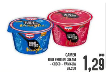 Iper Pellicano Cameo High Protein Cream Choco - Vaniglia gr. 200 offerta