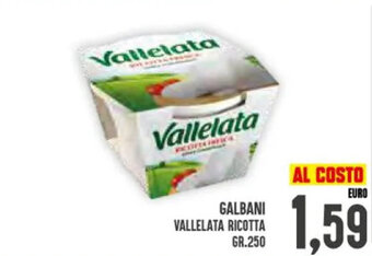 Iper Pellicano Galbani Vallelata Ricotta gr. 250 offerta
