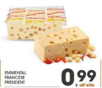 Eurospar Président Emmental Francese offerta