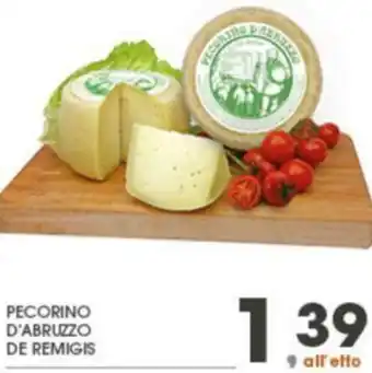 Eurospar Pecorino D'Abruzzo De Remigis offerta