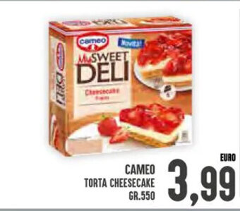 Iper Pellicano Cameo Torta Cheesecake gr. 550 offerta