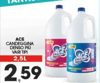 Eurospar ACE Candeggina Denso Più vari tipi 2,5 L offerta