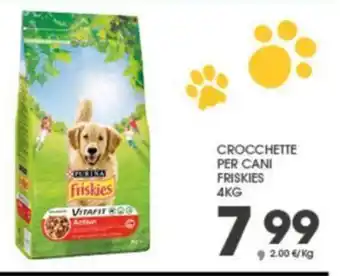 Eurospar Purina Friskies Crocchette Per Cani 4 kg offerta