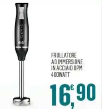 Eurospar Frullatore Ad Immersione In Acciaio DPM 400 Watt offerta