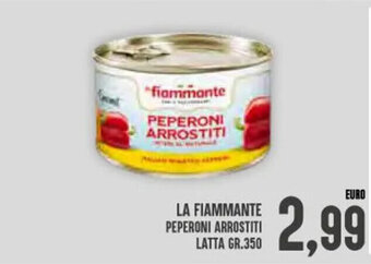 Iper Pellicano La Fiammante Peperoni Arrostiti Latta gr. 350 offerta