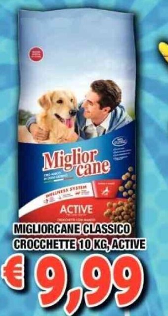Migliorcane Classico Crocchette 10 kg,Active